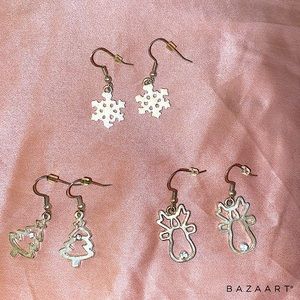 Winter/ Christmas Earrings